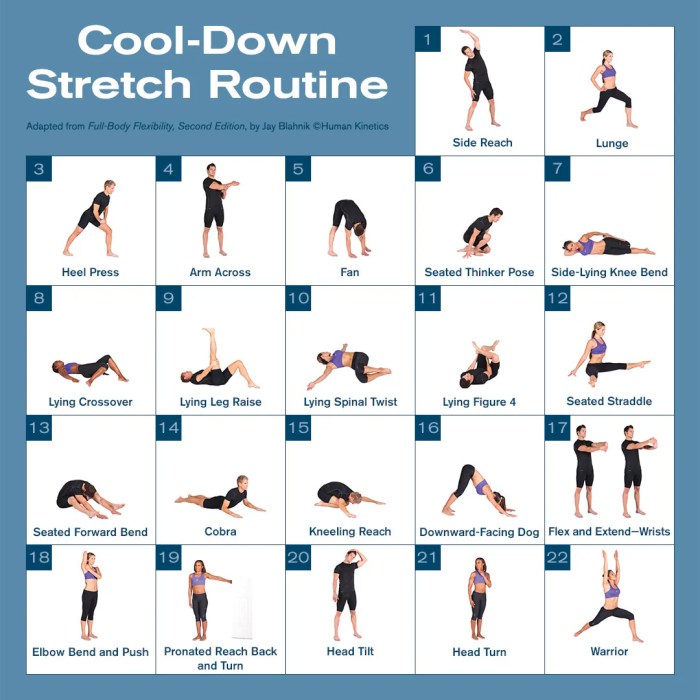 Stretching routines